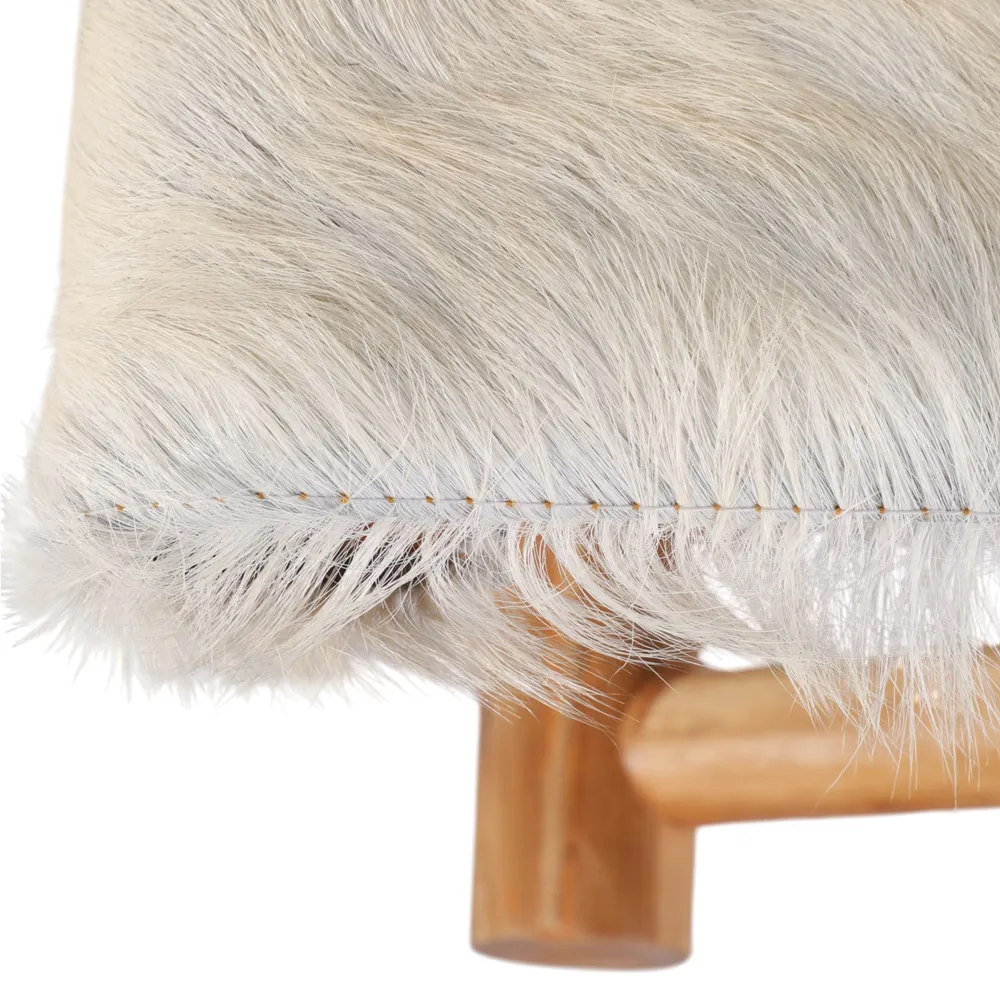 LANEHAVEN BROWN STOOL 17 (IN)