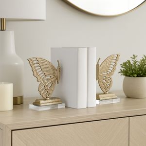 ARLOWCREST SET OF 2 GOLD DECOR 9 (IN) 10