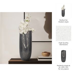 DALTONLAND BLACK VASE 19 (IN) 10