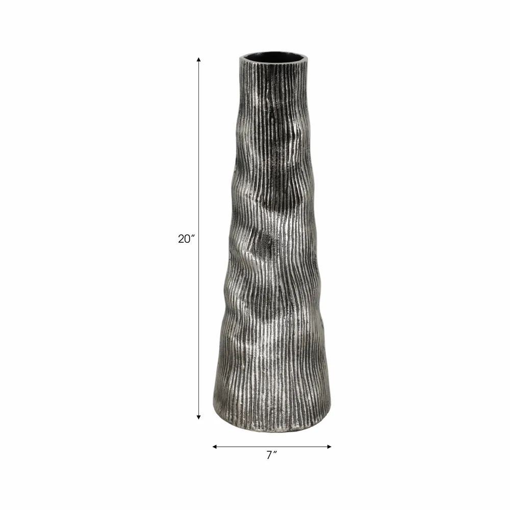 TATUMBURN GRAY VASE 20 (IN)