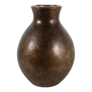 ELTONGROVE GOLD VASE 13 (IN) 4
