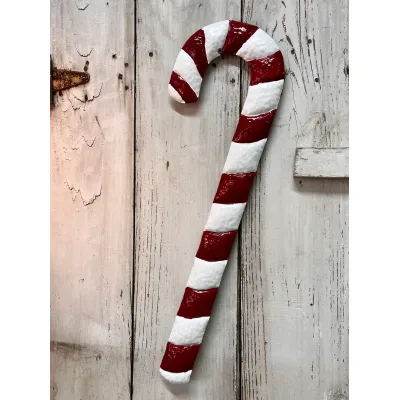 Metal Candy Cane 24in