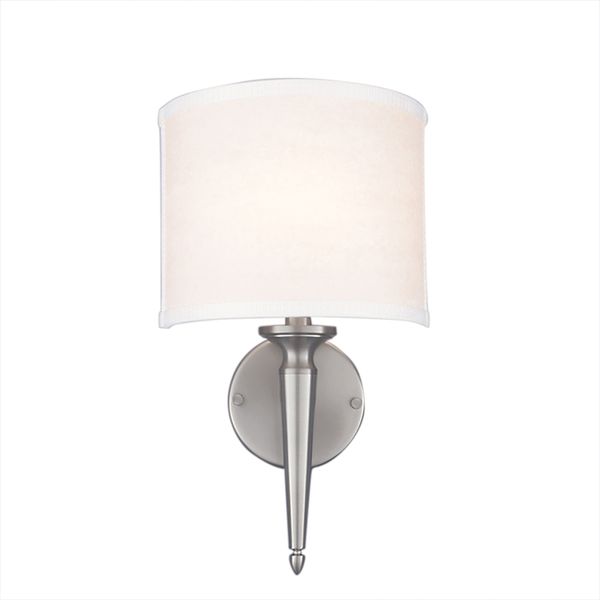 Georgetown 15.25'' High 1-Light Sconce - Brushed Nickel