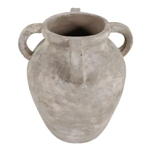 SKYELAKE GRAY VASE 12 (IN) 6
