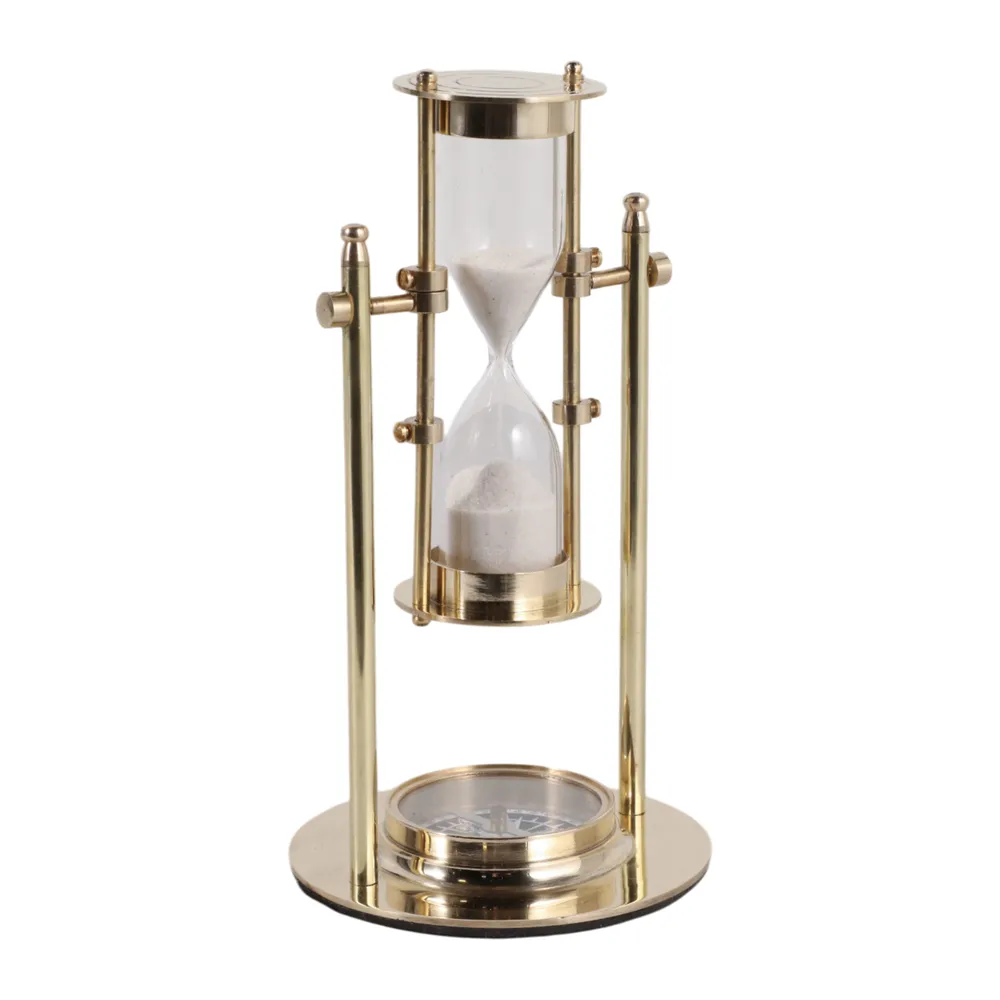 ESSEXHOLM GOLD HOURGLASS 8 (IN)