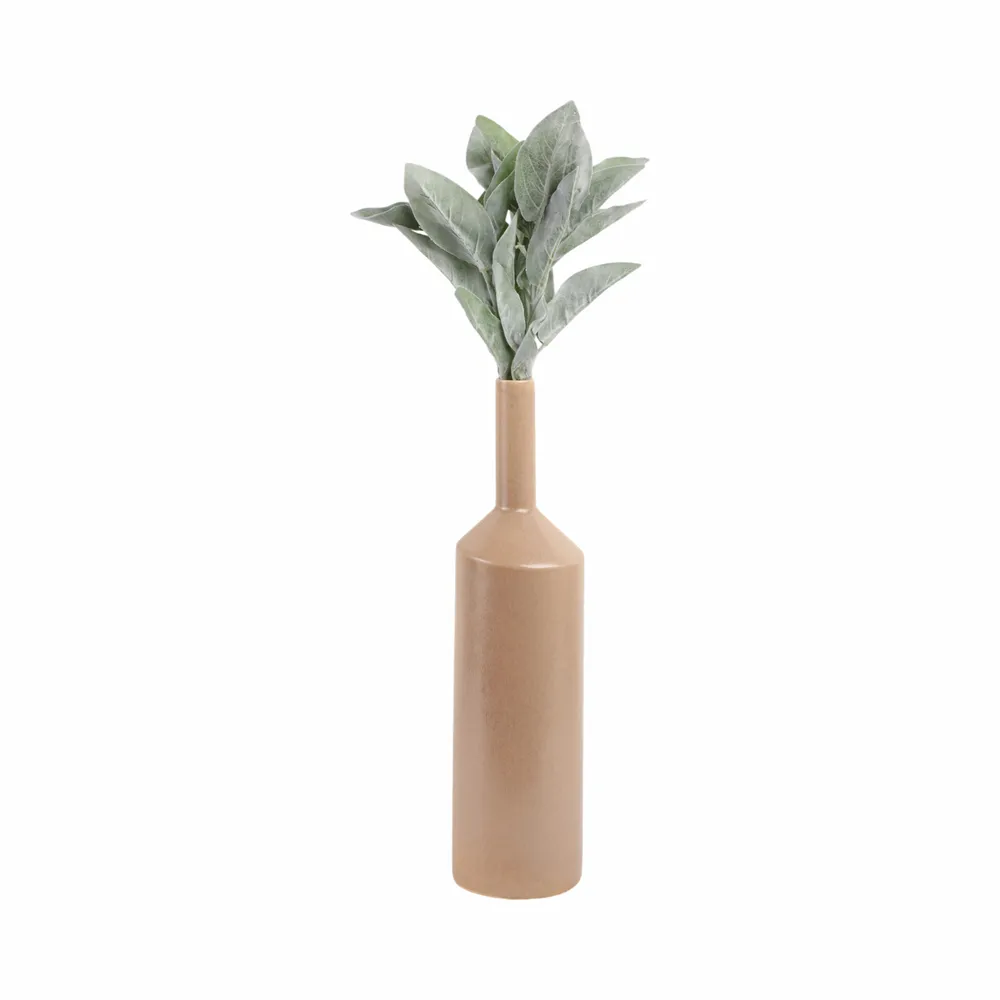 HAZENWOOD BROWN VASE 19 (IN)