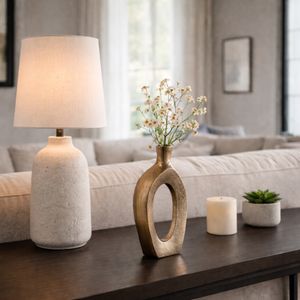 ALBAFORD GOLD VASE 8 (IN) 2