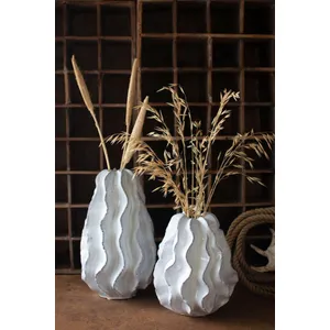 Small Ceramic Ruffle Vase 1