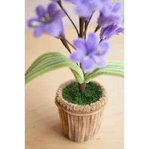Set of 4 Pipe Cleaner Potted Flowers 3