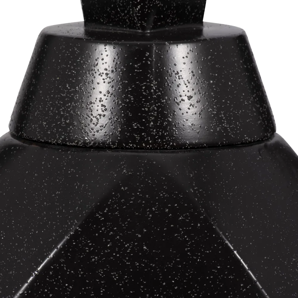 HALTONWORTH BLACK VASE 23 (IN)