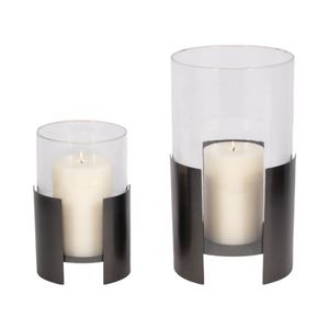 ELTONGATE SET OF 2 GRAY HURRICANE 14 (IN) 3