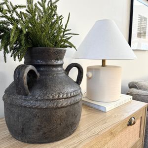 NOELWIND BLACK VASE 12 (IN) 11