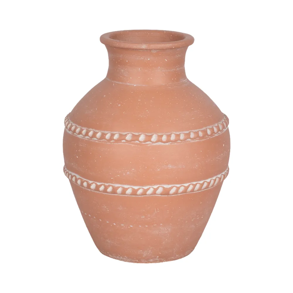 CLAYTONWORTH RED VASE 14 (IN)