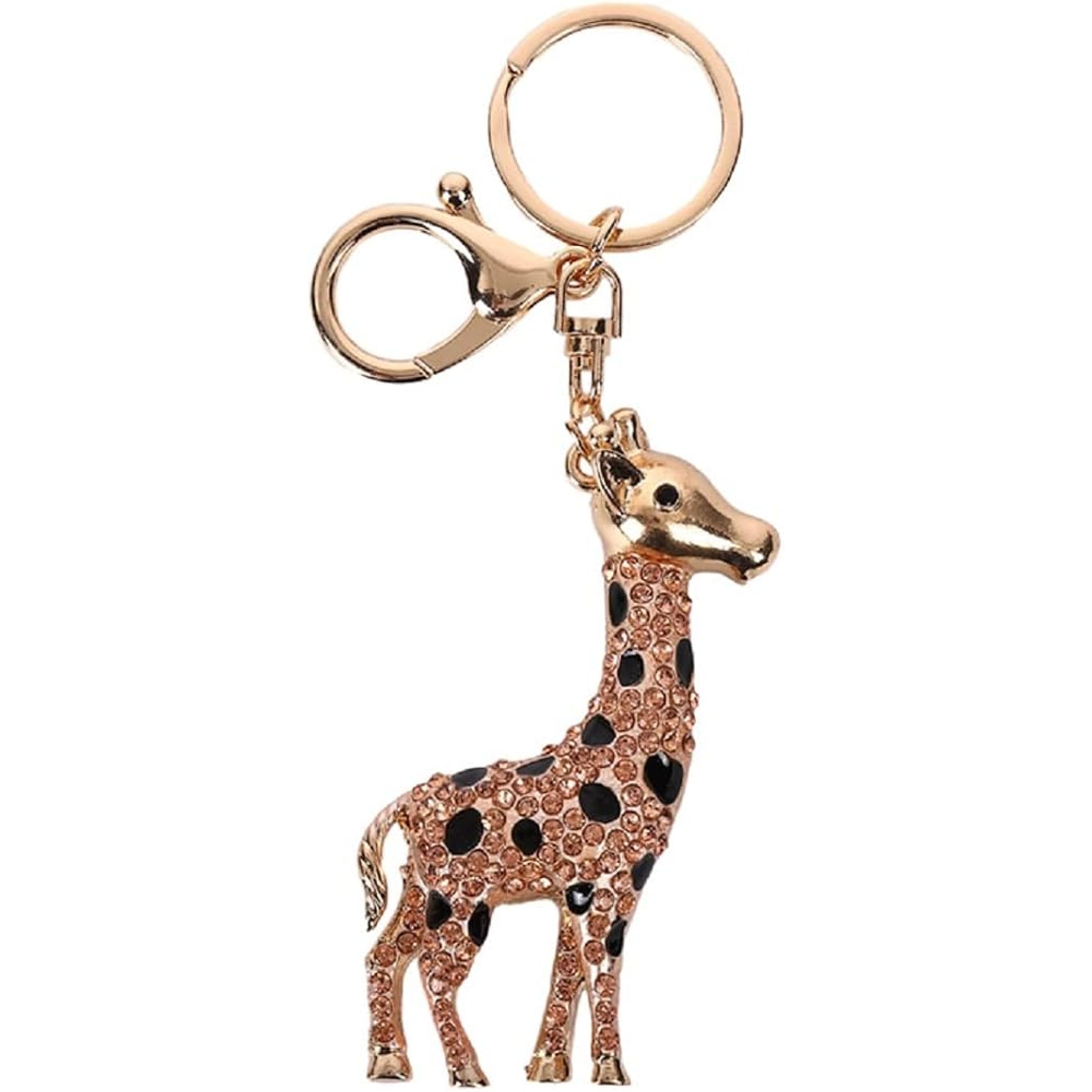 GLITTER KEYCHAIN - GIRAFFE