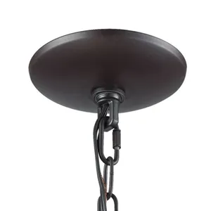 Loftin 19'' Wide 6-Light Chandelier - Oil Rubbed Bronze 3