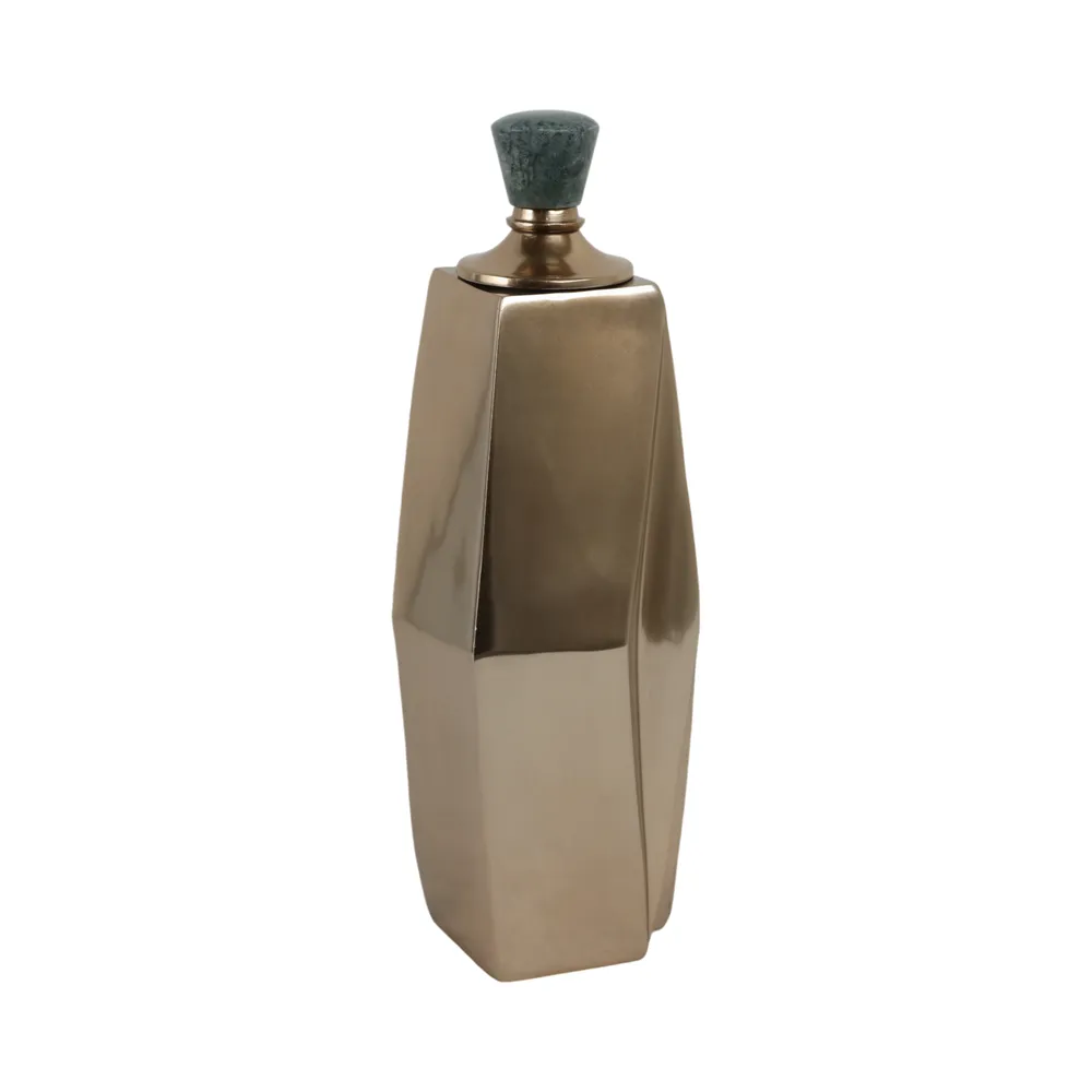 FRAZER GOLD VASE 17 (IN)