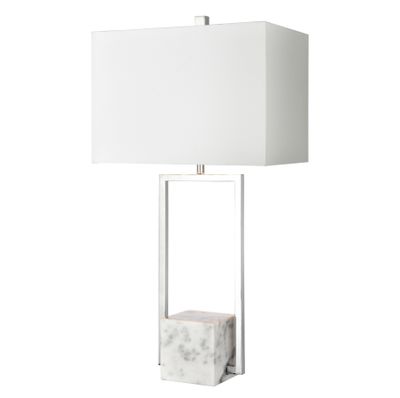 Dunstan Mews 31″ High 1-Light Table Lamp - Chrome