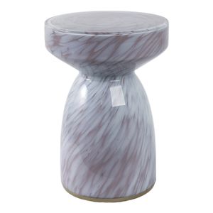 DEXTERMORE WHITE TABLE 18 (IN) 4