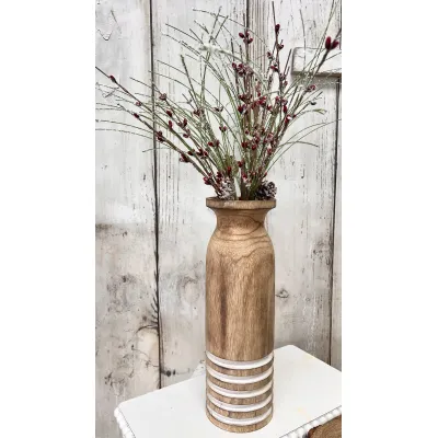 Christmas Berry Grass Spray