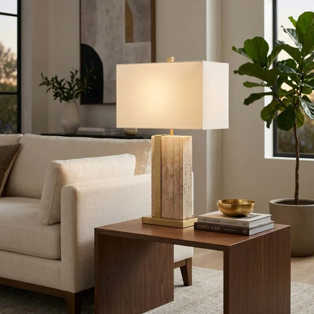 HEMMINGRUN TAN LAMP 26 (IN)