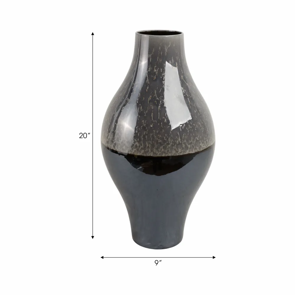 GARRETTSIDE BROWN VASE 20 (IN)