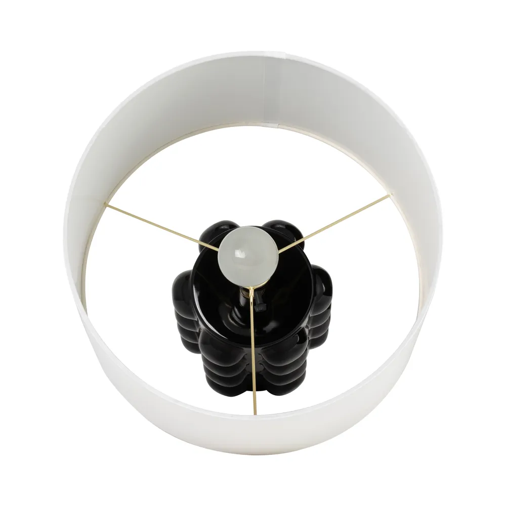 TUCKERPORT BLACK LAMP 22 (IN)
