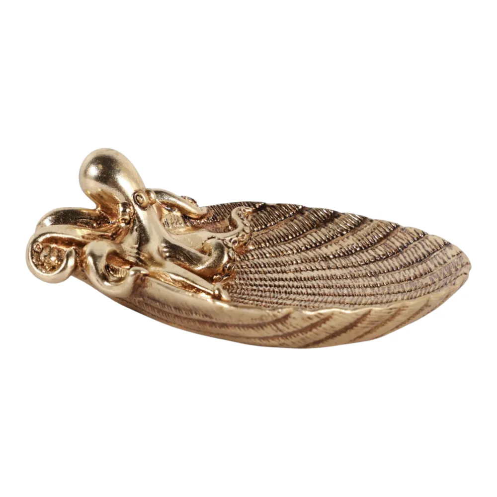 HANKWOOD GOLD TRINKET DISH 2 (IN)