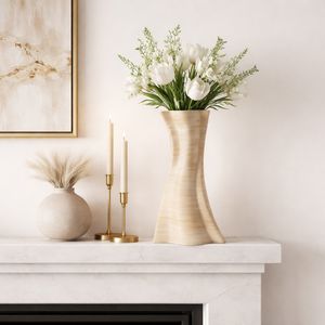BRAEMORE TAN VASE 15 (IN) 11