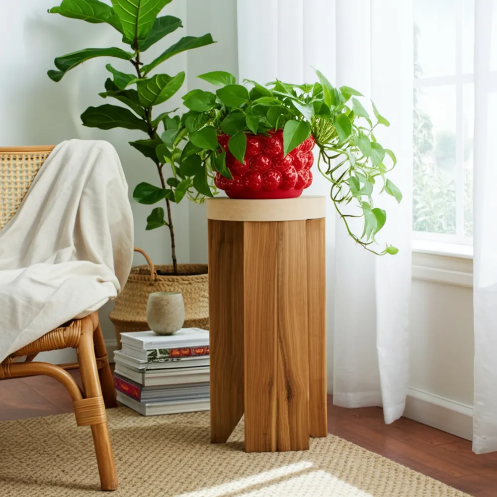 CALWIND RED PLANTER 6 (IN)