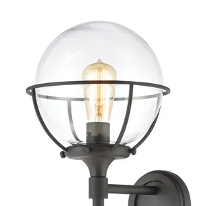 Girard 28″ High 1-Light Outdoor Sconce - Charcoal 3