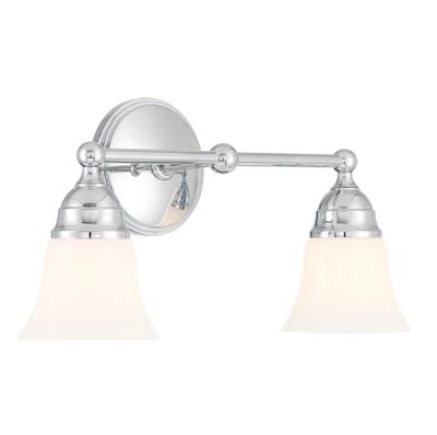 Sofia 16.5'' Wide 2-Light Vanity Light - Chrome