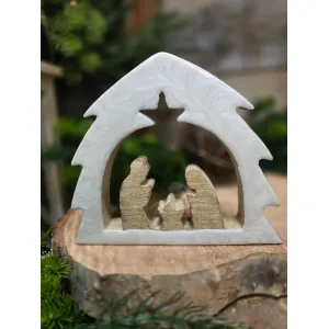 Hollow Nativity 7.9x6.7in 1