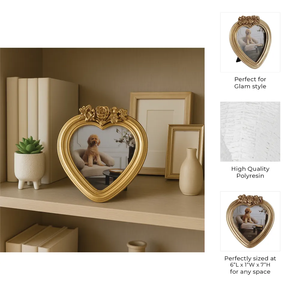 ISLELAKE GOLD FRAME 7 (IN)
