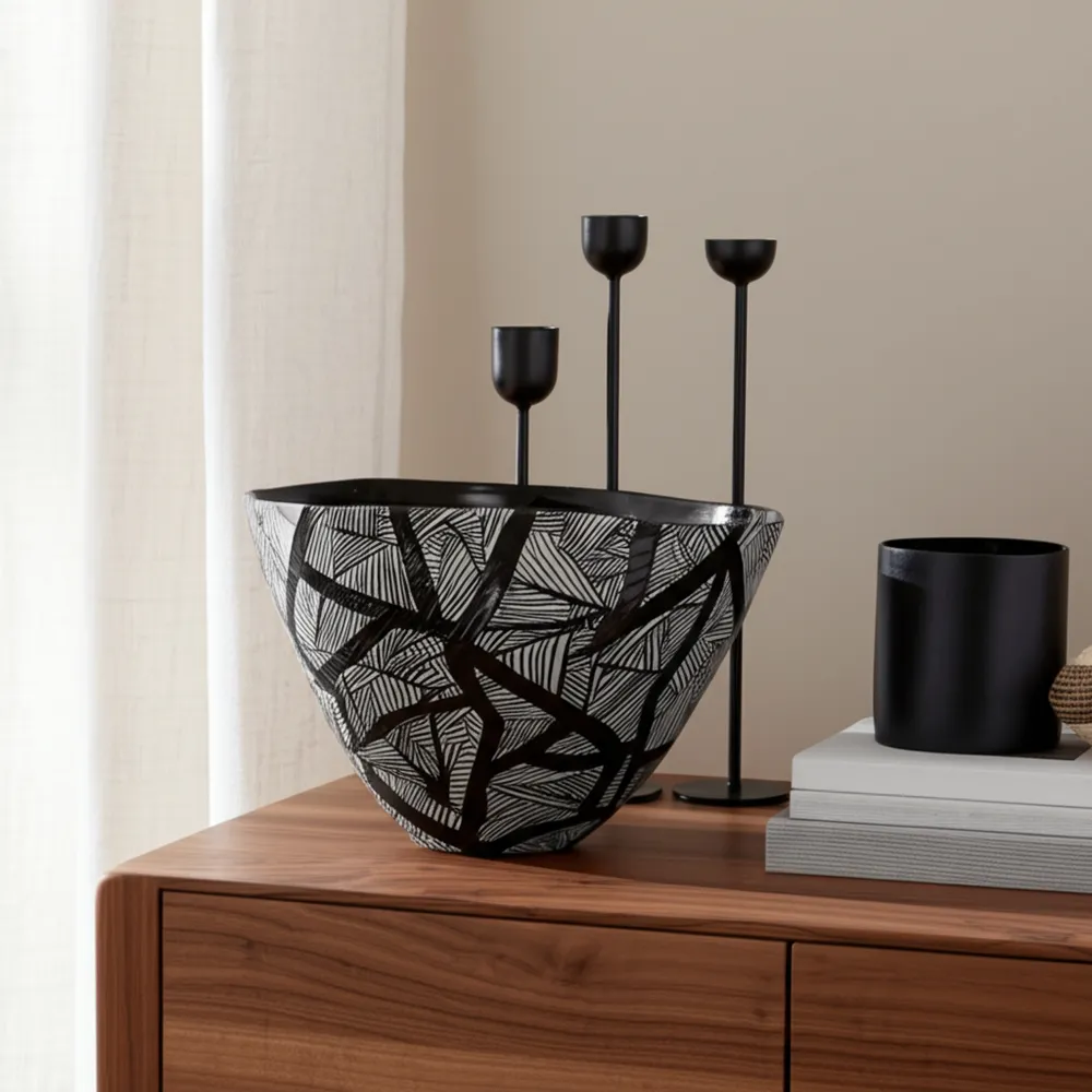 HAMLINSIDE BLACK BOWL 10 (IN)