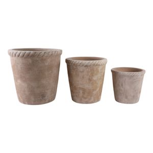 COOPERSHAW SET OF 3 WHITE PLANTER 15 (IN) 1