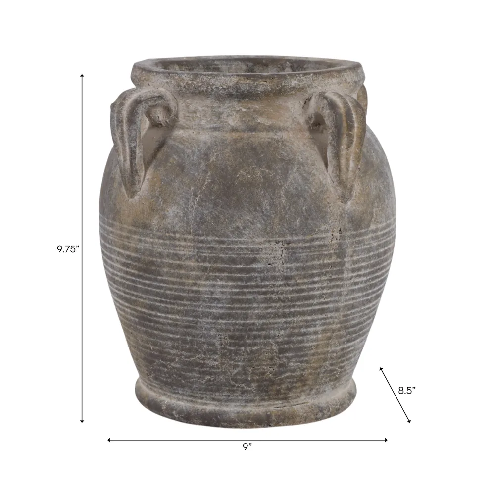 COHENWAY BROWN VASE 10 (IN)