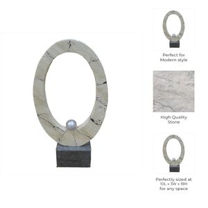 STONEWORTH IVORY DECOR 18 (IN) 10