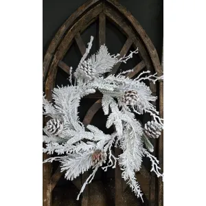 Snowy Winter Morning Wreath 1