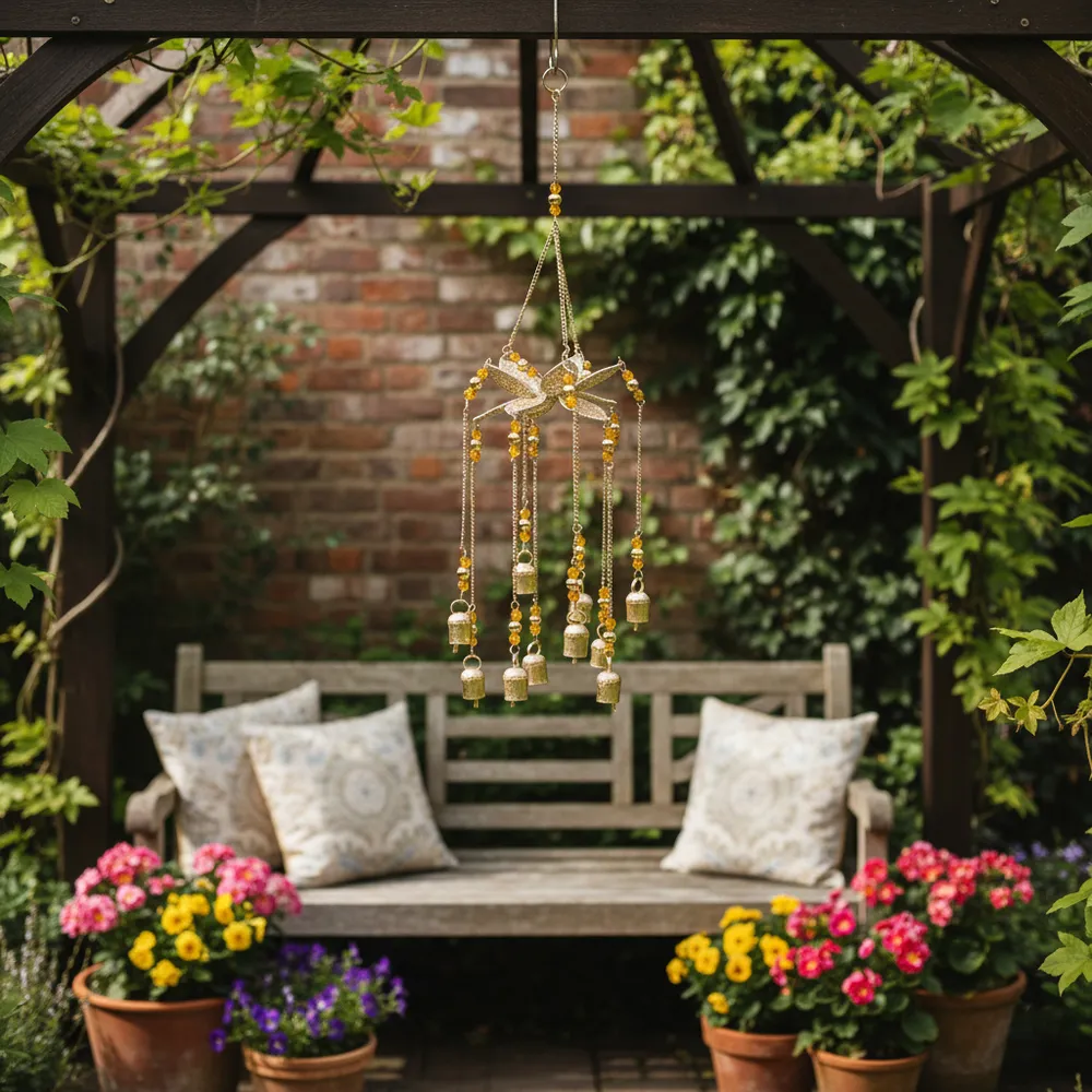EMMONSLEY GOLD WIND CHIME 25 (IN)