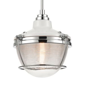 Seaway Passage 10'' Wide 1-Light Mini Pendant - Polished Nickel 4