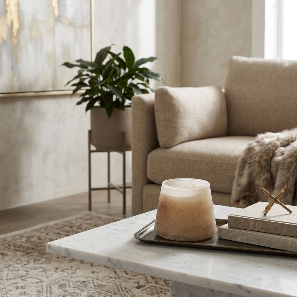 CAMDENSIDE WHITE GARDENIA CANDLE 4 (IN)