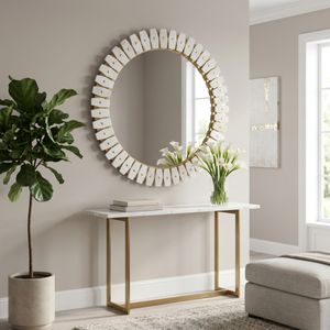 FORDROSE WHITE MIRROR 35 (IN) 10