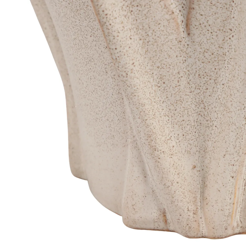 CARLTONOAK IVORY VASE 15 (IN)