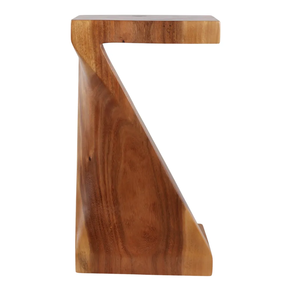 GREERCROSS BROWN TABLE 25 (IN)