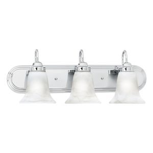 Homestead 24'' Wide 3-Light Vanity Light - Chrome 1