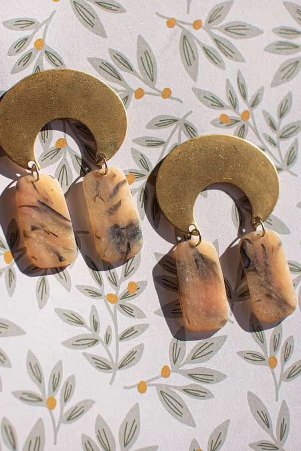 Ponderosa Drive Earrings \ Joy