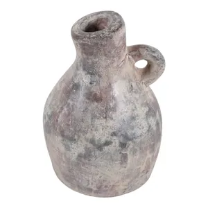 GARFIELDROSE GRAY VASE 8 (IN) 6