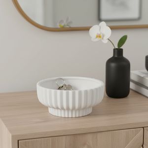 GENTRYSTONE WHITE BOWL 6 (IN) 2