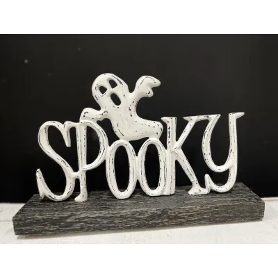 Spooky Ghost 9.5x7in