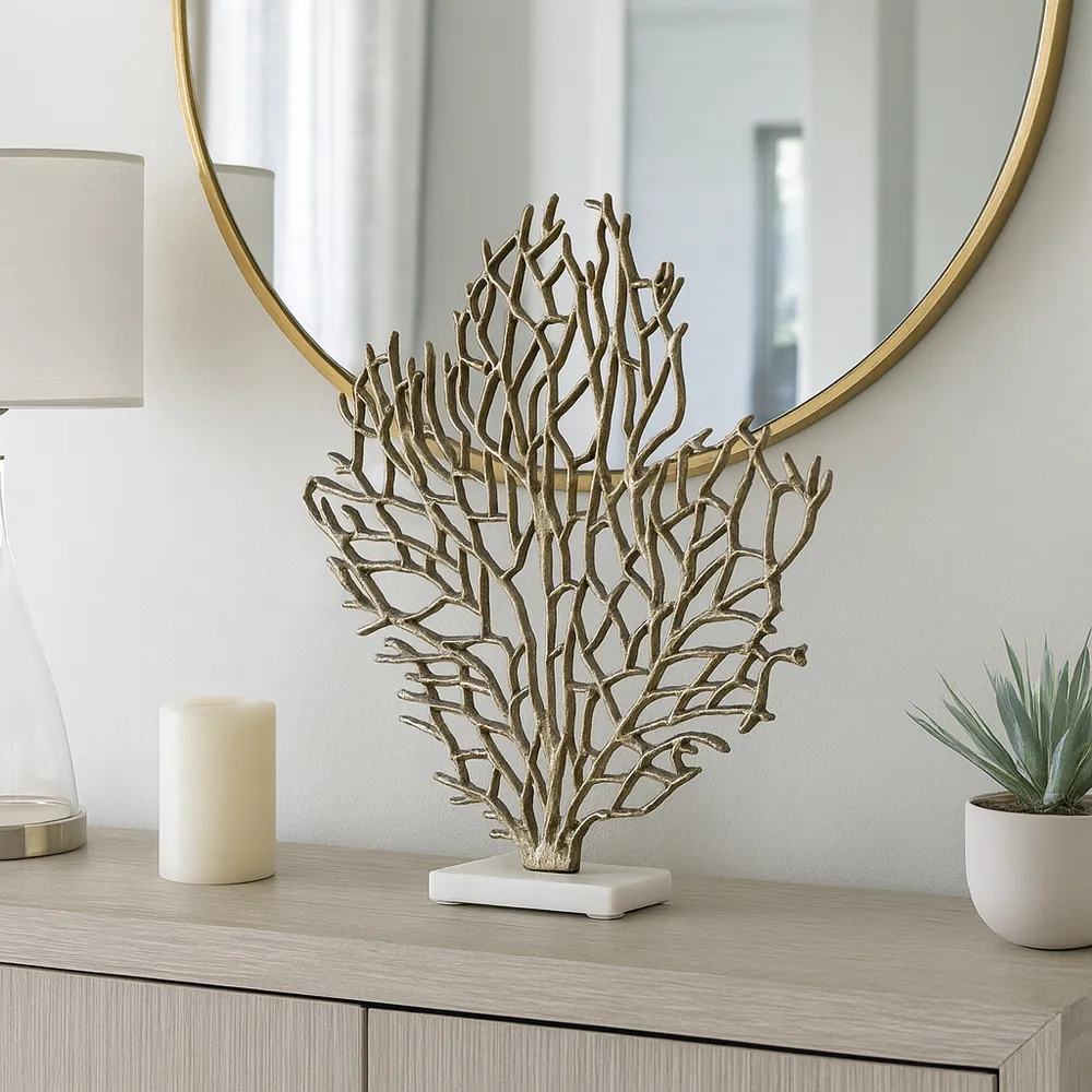 BENTONSIDE GOLD DECOR 21 (IN)